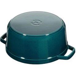 Staub Cocotte Rond 28 Cm 6,7 L, Petrolblauw -Meubel Serie Winkel staub staub cocotte rond 9