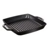 Staub Griddle Pan 28x28 Cm, Black