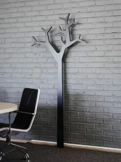 Swedese Tree Wall Kapstok 194 Cm, Zwart -Meubel Serie Winkel swedese tree wall coat hanger 194 cm 9