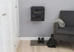 Shoe Rack 35x27x35 Cm, Black -Meubel Serie Winkel tica copenhagen shoe rack black 10