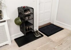 Shoe Rack 25x35x77 Cm, Black -Meubel Serie Winkel tica copenhagen shoe rack black 8