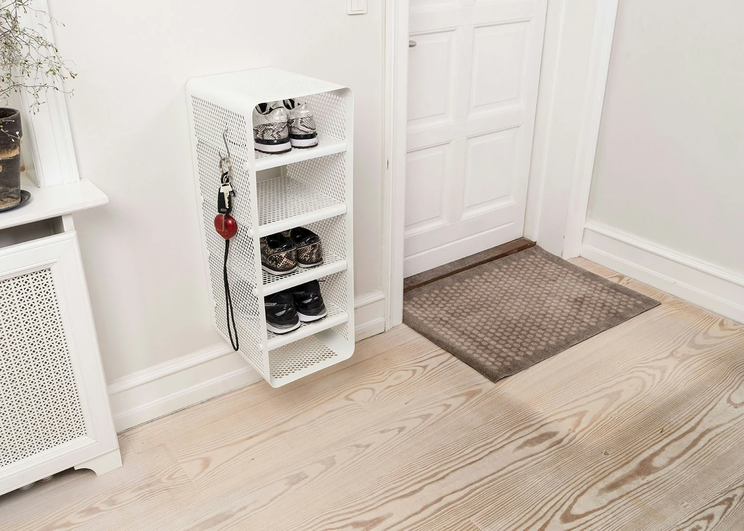 Shoe Rack 25x35x77 Cm, White 5 Shoe Rack 25x35x77 Cm, White - Afbeelding 5