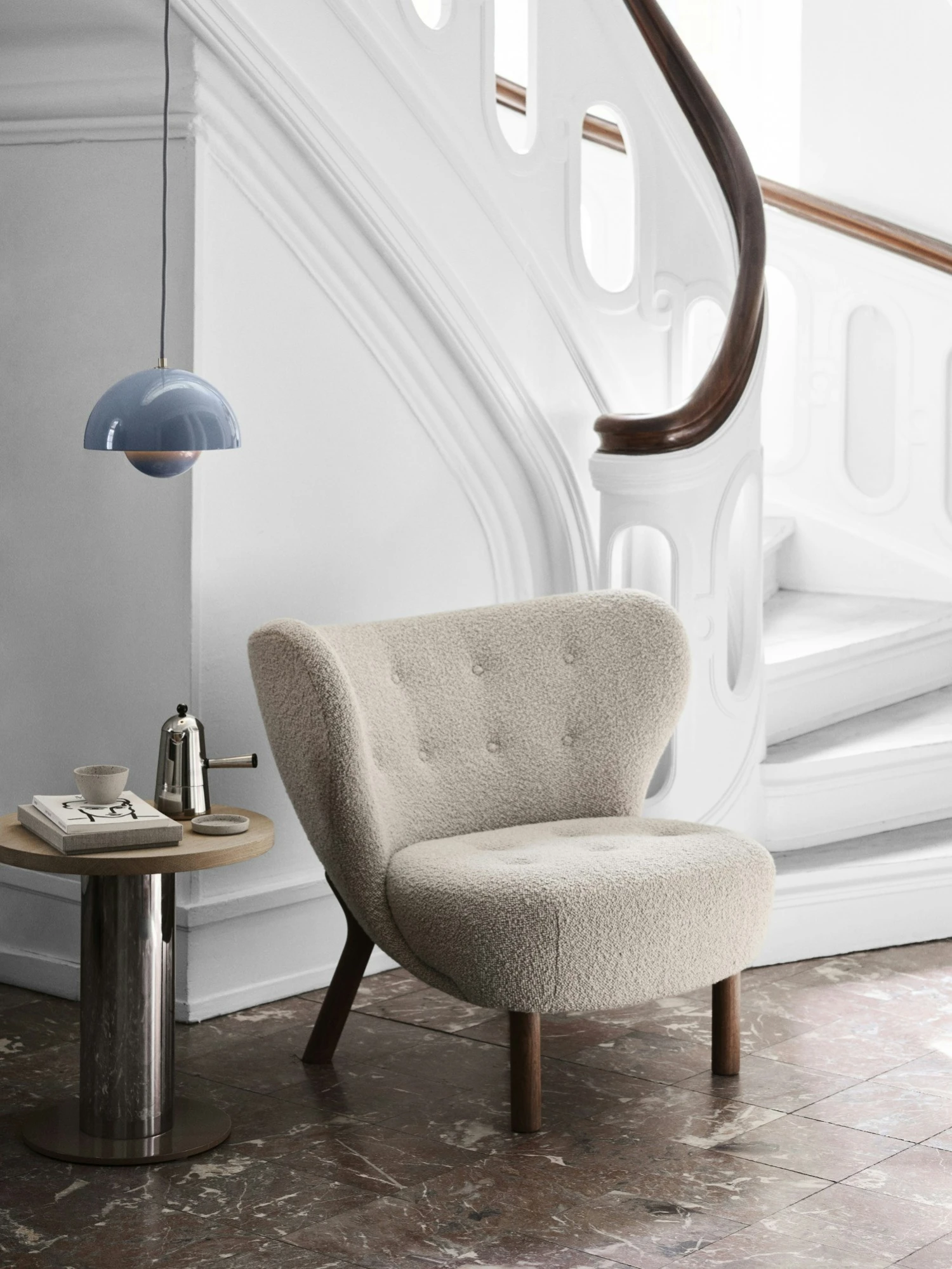 &Tradition Flowerpot VP1 Hanglamp, Lichtblauw 2 &Tradition Flowerpot VP1 Hanglamp, Lichtblauw - Afbeelding 2