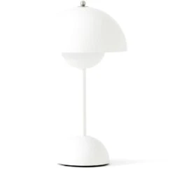 &Tradition Flowerpot VP9 Tafellamp Draagbaar, Wit