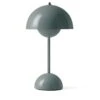 &Tradition Flowerpot VP9 Table Lamp Portable, Stone Blue