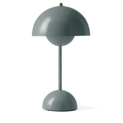 &Tradition Flowerpot VP9 Table Lamp Portable, Stone Blue