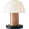 &Tradition Setago JH27 Tafellamp Draagbaar, Nude / Forest