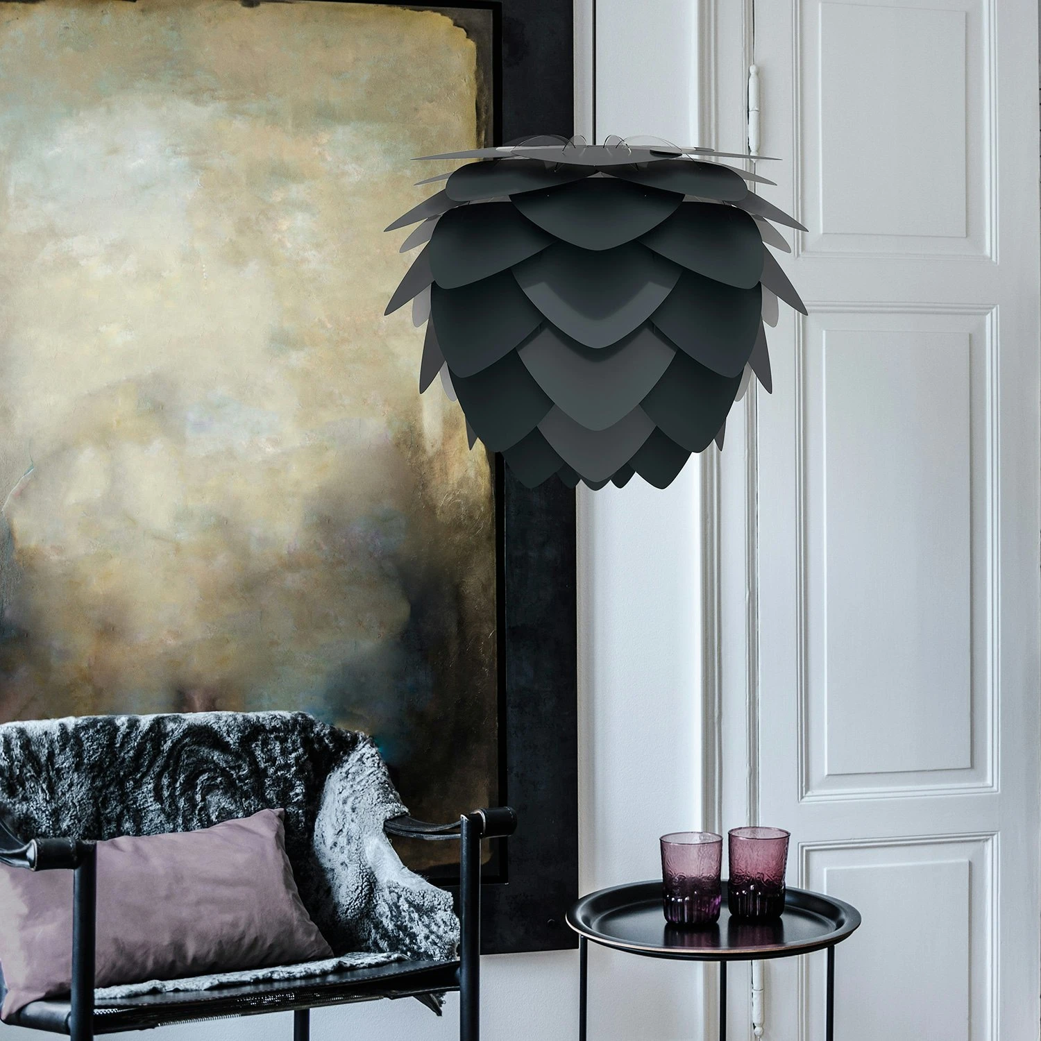 Umage Aluvia Lampshade Medium, Pearl White 2 Umage Aluvia Lampshade Medium, Pearl White - Afbeelding 2