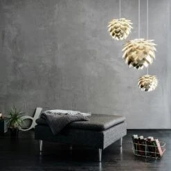 Umage Silvia Lampshade Medium 50 Cm, Copper -Meubel Serie Winkel umage silvia lamp shade medium 22