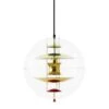 Verpan VP-Globe Pendant Ø40 Cm, Brass